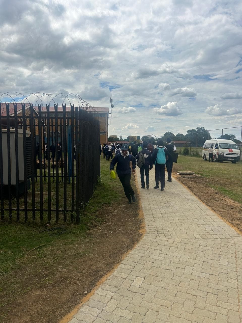 Thuto Lore Secondary School — Paving